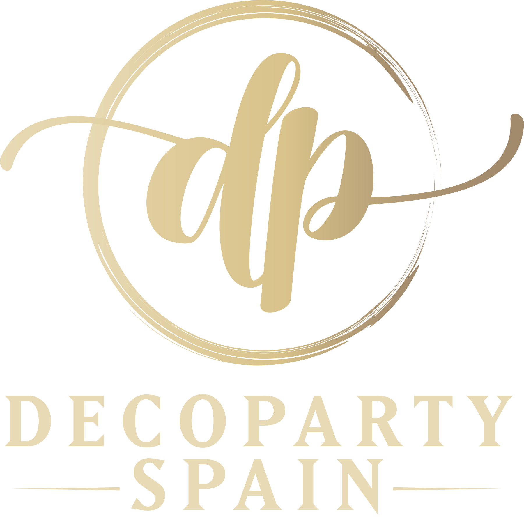 Captura de pantalla de la web de DecoParty Spain